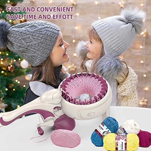 Bestseller Mesin Tenun Rajut Kids Knitting Machine Mainan Anak Perempuan Merajut