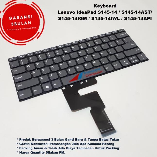 Keyboard Lenovo Ideapad S145-14Ast S145-14Igm S145-14Iwl S145-14Api