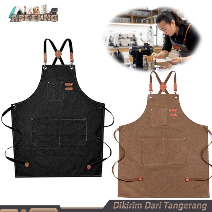 APRON BARISTA WATERPROOF APRON CHEF PROFESIONAL APPRON BARTENDER