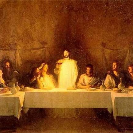 Ready stok Lukisan Pascal Dagnan-Bouveret The Last Supper Painting