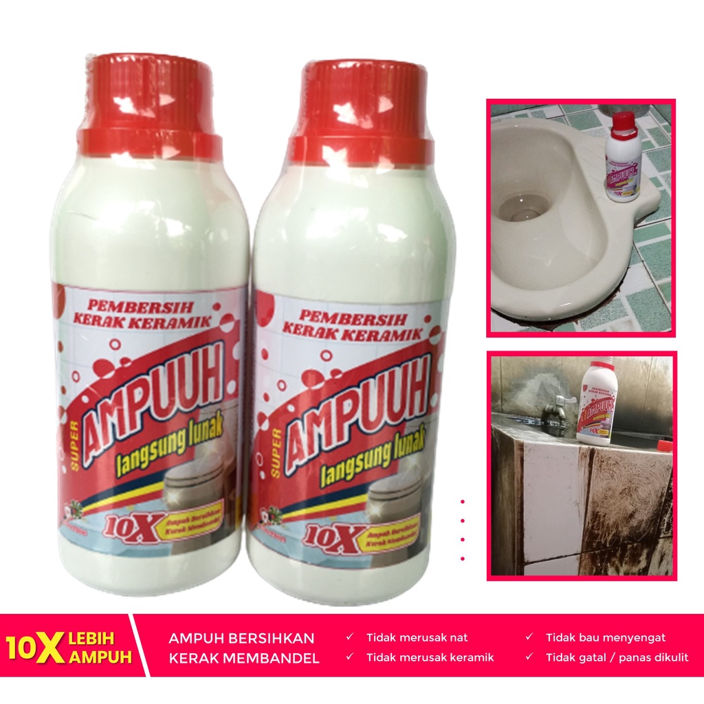 Pembersih Kerak Keramik Lantai Kamar Mandi & Toilet