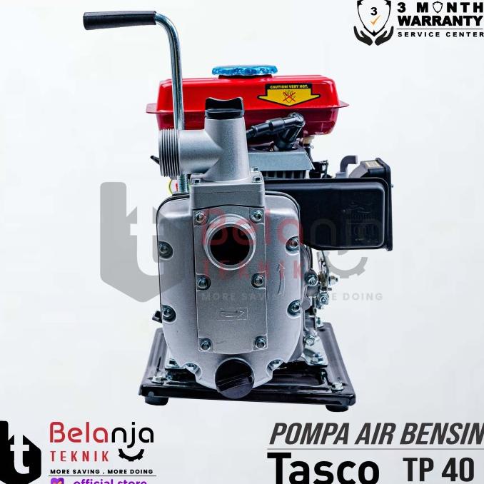 Tasco Pompa Air Bensin Tp 40 Alkon 1.5 Inch Plus Converter 1 Inch 4Tak