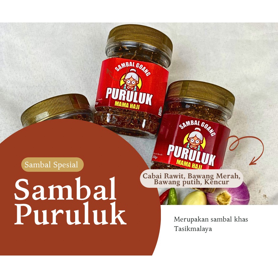 

Sambal Puruluk Khas Tasikmalaya/Sambal Pedas/Sambal goang/Sambal Goang