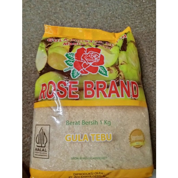 

gula rose brand random 1 kg