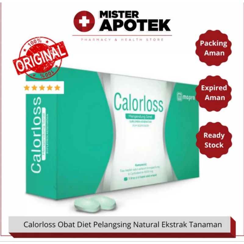 obat diet alami calorloss original