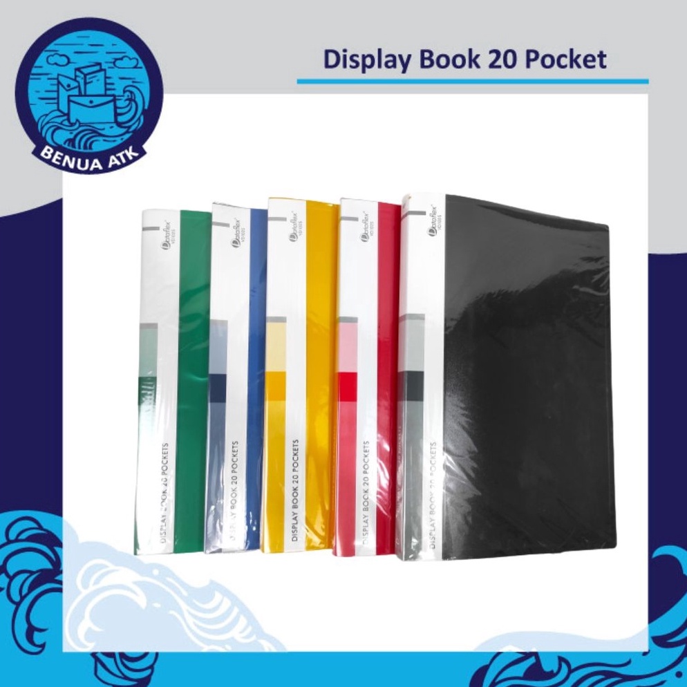 

Kirim Sekarang'Display Book / Clear Holder 20 Pocket Folio Dataflex DF-811