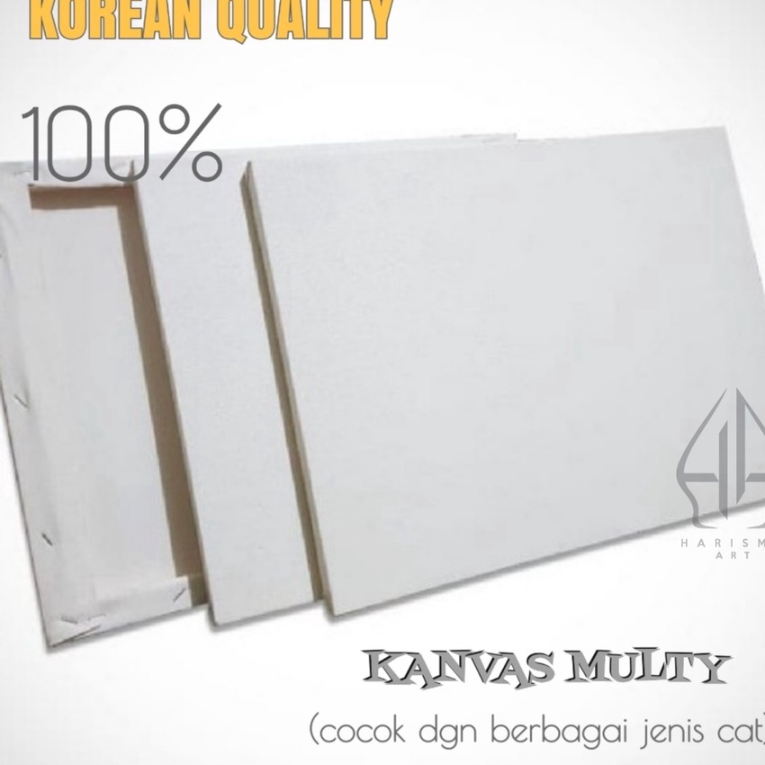 

[I-♪W➤K> KANVAS LUKIS 30x40 cm / Korean Quality / GRADE A+ / BERKUALITAS 100% /siap.dikirim..!