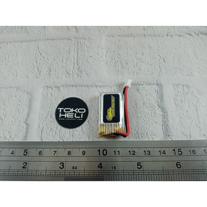 MUST HAVE RAJAWALI WHOOP 3.7V 300MAH 1S LIPO BATTERY PH2.0 260MAH UPGRADE TERMURAH