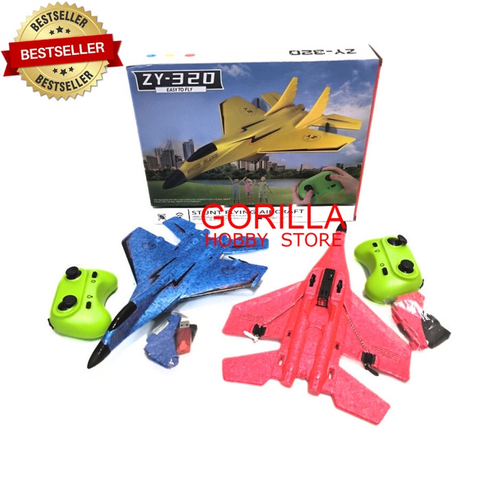 Bestseller Zy320 Zy-320 Pesawat Rc Epp Foam Mainan Remote Control Rc Plane Rtf