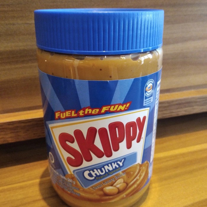 

skippy chunky peanut butter 500gr Murah