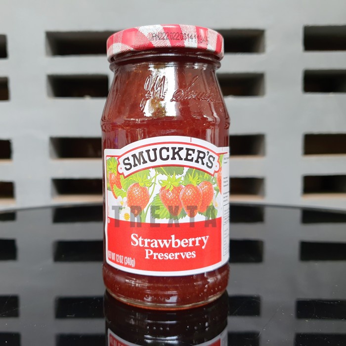 

SELAI STROBERI / STRAWBERRY PRESERVE SMUCKERS 340 GRAM