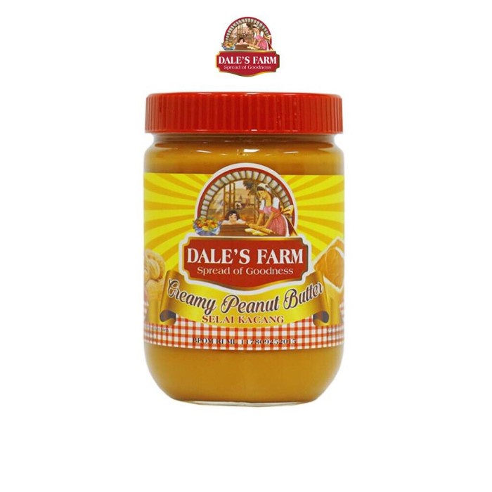 

w2fit Dales Farm Creamy Peanut Butter Selai Kacang 500gr