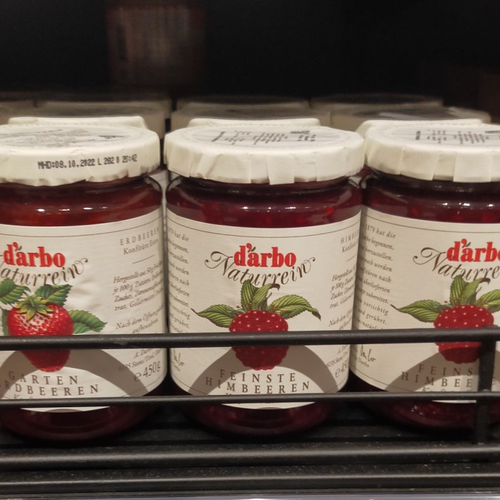 

darbo Rasberry selai jam 450gr spread