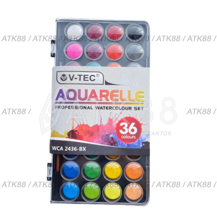 

V-Tec Aquarelle Cat Air Watercolour Cake 36
