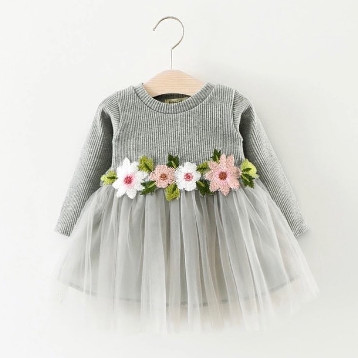 PALING DIMINATI INCESSBABY Dress Anak Perempuan Gaun Bayi Baju Anak Cewek Import Korean Style 0 6 12