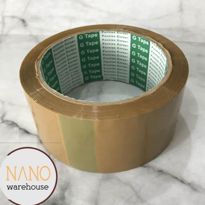 

}}}}}}] Lakban Coklat Besar 2 inch G TAPE