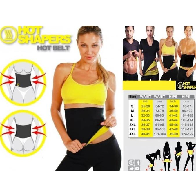 Korset Pelangsing Sports Hot Shaper Neotex L