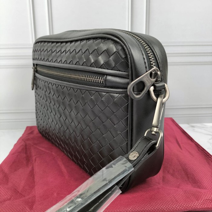 CUCI GUDANG HANDBAG CLUTCH PRIA POUCH BOVE ANYAMAN TAS TANGAN BRANDED SUPER IMPORT