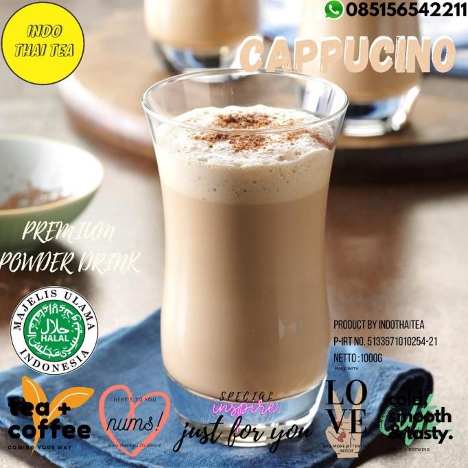 

Bubuk Cappucino 1 Kg 1000 gr Bubuk Minuman Cappucino/Cappucino Cincau
