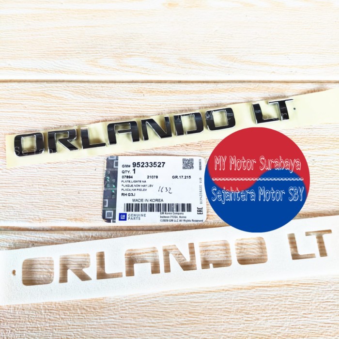 EMBLEM ORLANDO LT CHEVROLET ORLANDO TERMURAH
