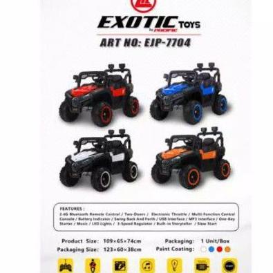 Mobil Aki Anak Exotic Jeep Ejp 7704