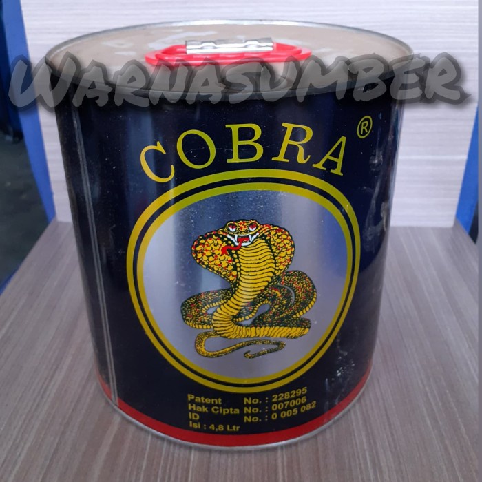 Tiner Cobra Hitam Galon Bestseller Thinner