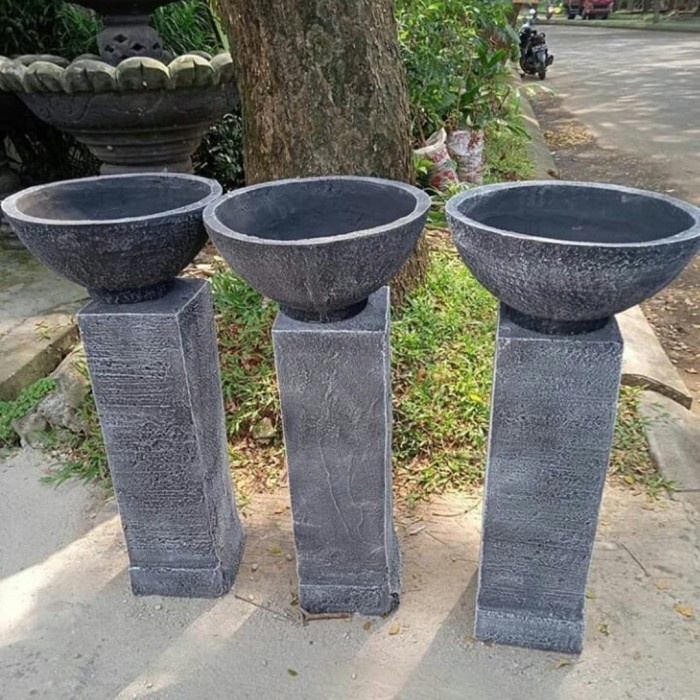 Wastafel Batu / Wastafel Motif Batu / Wastafel Murah Bestseller Washtafel