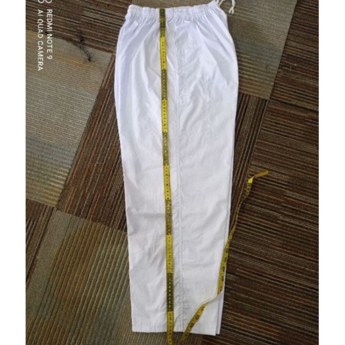 12.12 Product HOT Celana ihrom  Celana Haji Celana Panjang Putih Polos Celana Putih Katun Sirwal Put