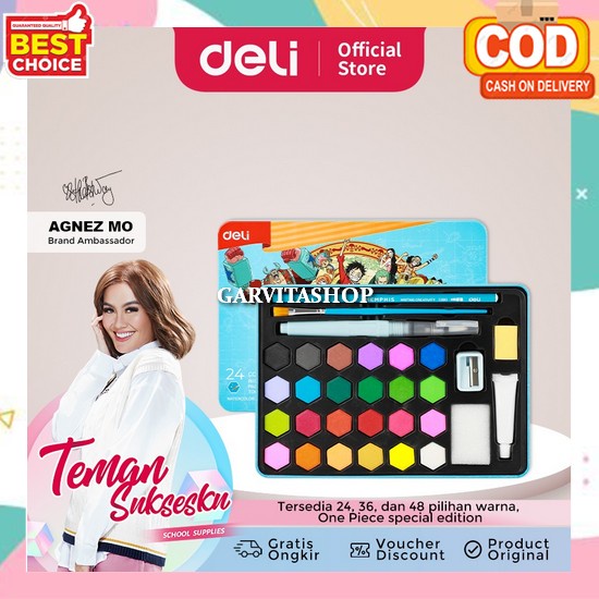 

Water Color Set Cat Lukis Kanvas Lengkap Semua Warna Murah Dan Bagus Cat Air Lukis Lengkap Watercolour Painting Watercolor Set Art Padat Cair Cat Air Anak Set Lengkap Non Toxic Tidak Beracun Deli Watercolor Painting / Set Cat Air Padat One Piece Gratis P