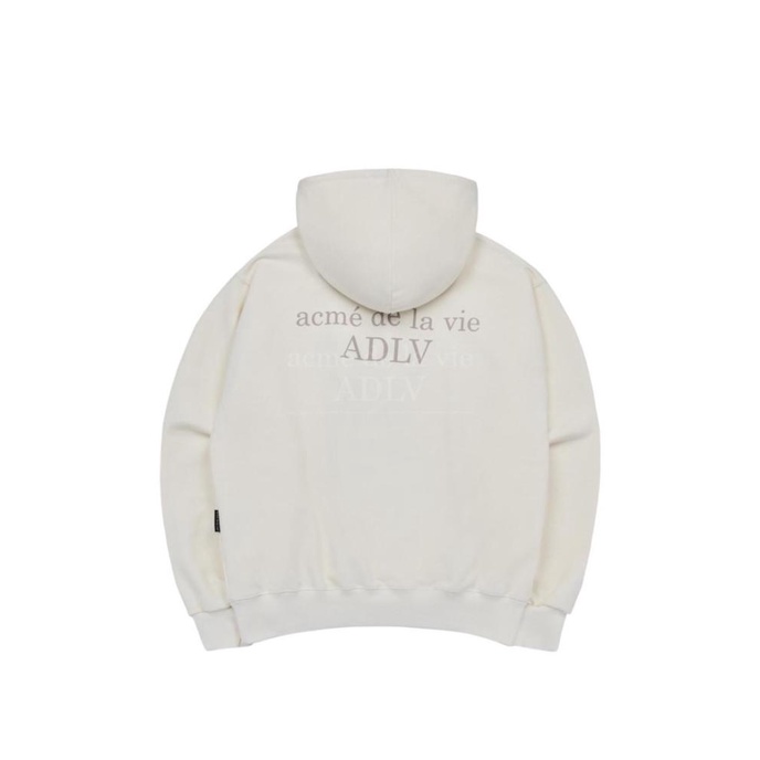 [ADLV] Acmedelavie Cream Fuzzy Rabbit Hoodie