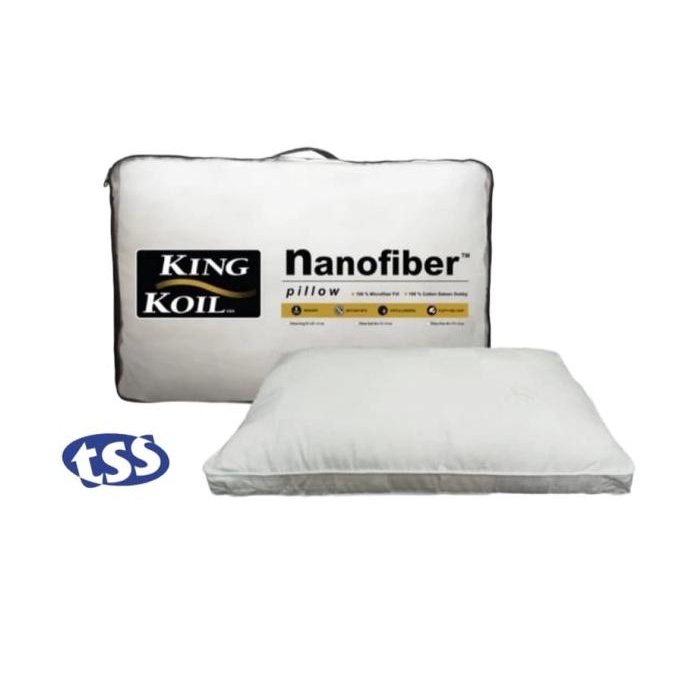Bantal King Koil Nano Fiber Firm Pillow