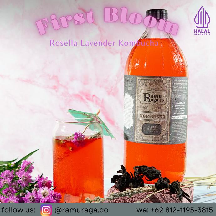 

Rosella Lavender Kombucha - 1L - Ramuraga Teh Fermentasi Probiotik
