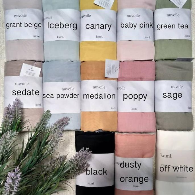 Sale plain nu voal kamiidea by kami idea Termurah