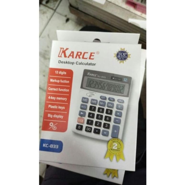 

ERA207 Kalkulator karce KC 833 12digit big display ++