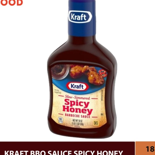 

BISA COD - KRAFT BBQ SAUCE SPICY HONEY ..