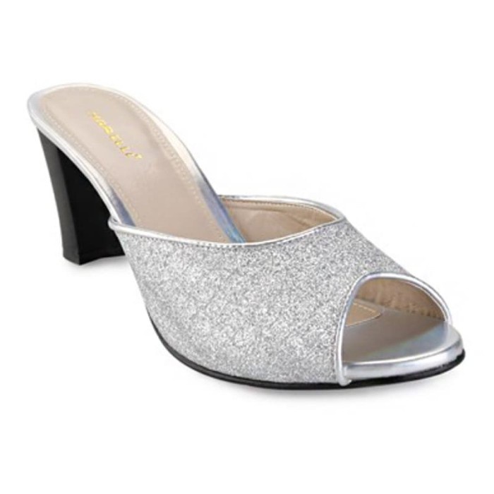 Marelli Sepatu Heels Wanita Silver - 0020