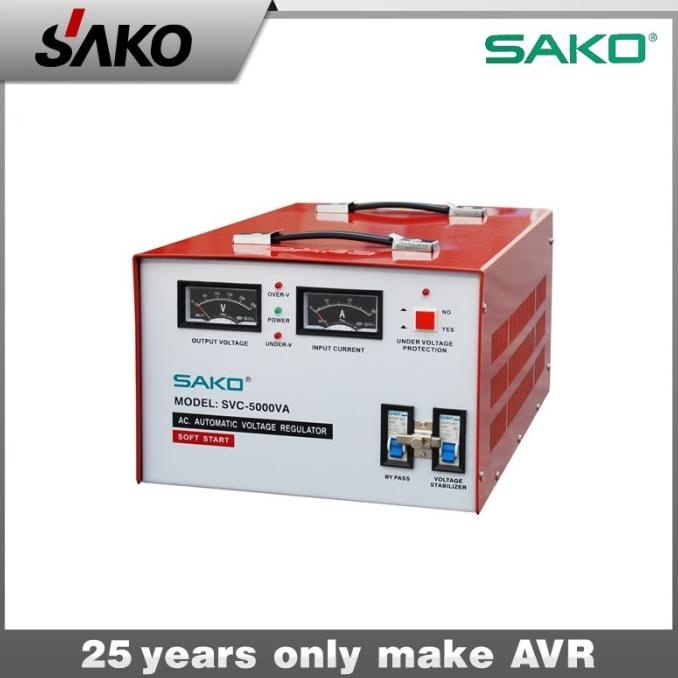 ] Stabilizer Listrik SAKO SVC 5000 Stavolt 5000 Watt