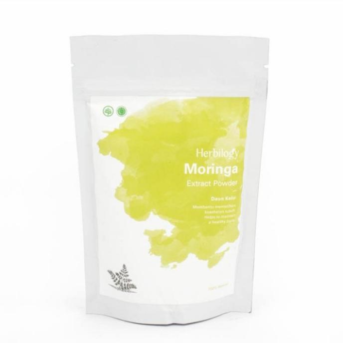 

] HERBILOGY MORINGA 100 gr extra powder daun kelor