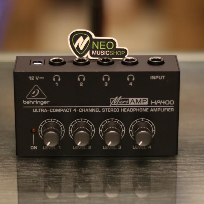 Headphone Amplifier Behringer Ha400 / Ha-400 / Ha 400