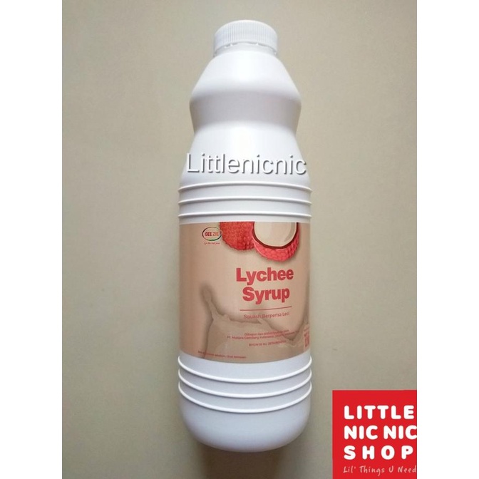 

Sirup GEE ZIE Lychee syrup rasa Leci 1.2 kg Import Taiwan