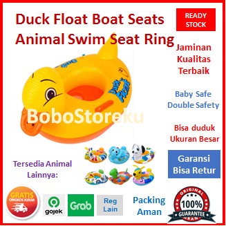 PELAMPUNG RENANG BEBEK BESAR - DUCK QUACKER FLOAT - PERAHU BEBEK