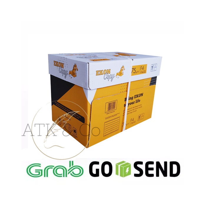 

Kertas HVS F4 75gr Ekon Copy 1 Dus MURAH