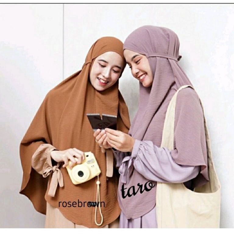 READY BERGO CRINKLE AIRFLOW JUMBO /JILBAB BERGO CRINKLE AIRFLOW/KERUDUNG BERGO