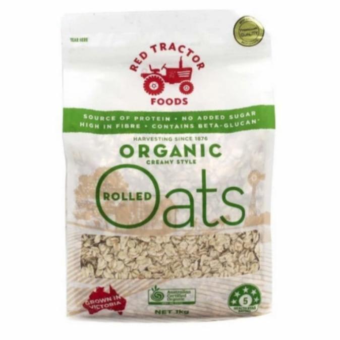 

*$*$*$*$] RED TRACTOR ORGANIC ROLLED OATS 1 KG