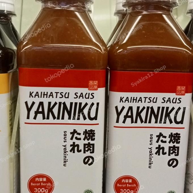 

$+$+$+$+] KAIHATSU SAUCE YAKINIKU 300 ML SAUCE YAKINIKU