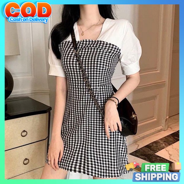 Dresh Press Body Baju Gaun Birthday Party Dree Dreed Model Korean Style Dres Drwss Drwes Import Prem