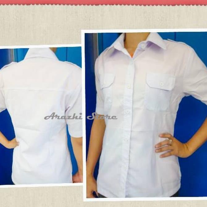 Seragam Putih PNS Kemeja Putih Wanita PDH Putih Baju PDL PNS Baju
