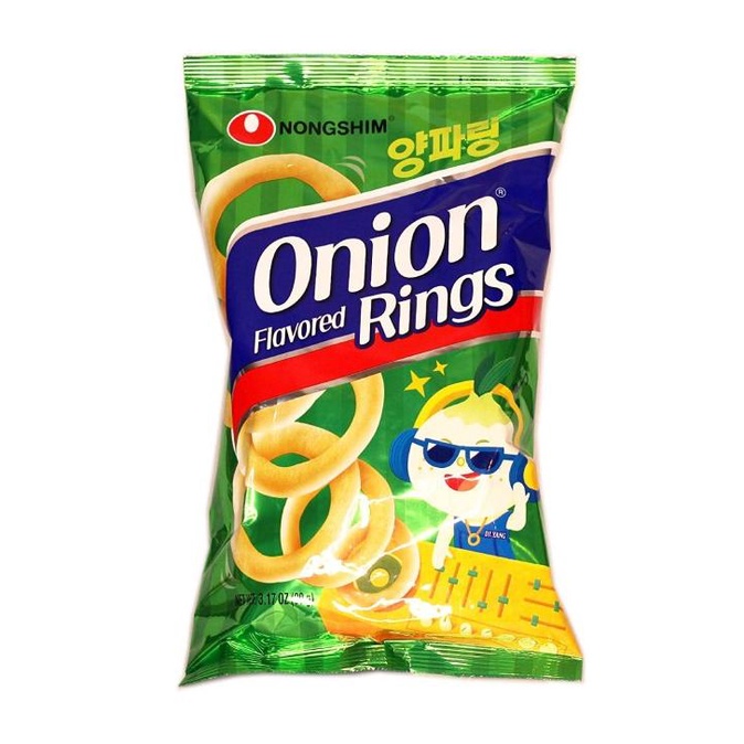 

(:(:(:(] Nongshim Onion Rings 90gr - Snack Rasa Bawang - Made In Korea