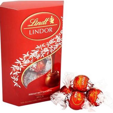 

<<<<<] LINDT Lindor Milk Chocolate Truffles 200 gr