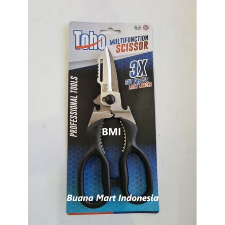 

Bestseller Gunting Toho Serbaguna Multifunction Scissors Ori (1Pc)